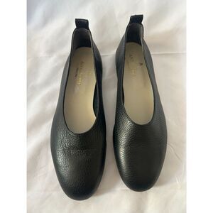 Women's Black Clorinda Antinori Leather Ballet Flat size 41 Shoes
